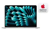 Laptopy - Apple Macbook Air - M4 10/10 13,6'' 16GB 512GB Mac OS Srebrny 36mies. AppleCare MW0X3ZE/A+SFGD20ZM/A - miniaturka - grafika 1