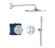 Baterie umywalkowe - GROHE 34880000 - Podtynkowa statyczna bateria prysznicowa GROHTHERM SMARTCONTROL chrom - miniaturka - grafika 1