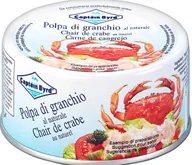 Konserwy i dania rybne - Mięso kraba w zalewie Polpa di Granchio Pacifico 200g - Captain Bird - miniaturka - grafika 1