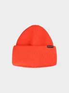 Czapki dla dzieci - 4F Czapka zimowa chłopięca - pomarańczowa Uniwersalny - miniaturka - grafika 1