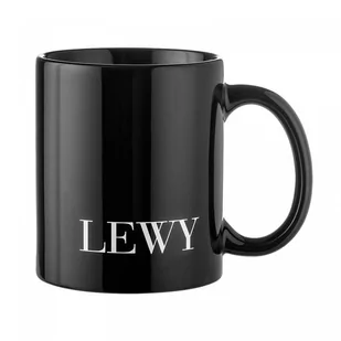 Healthy Plan By Ann Kubek &quot;LEWY&quot 300 ml czarny Anna Lewandowska KC001 - Kubki - miniaturka - grafika 1