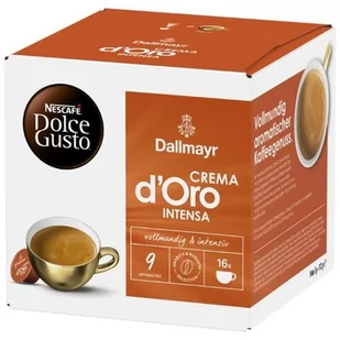 Kapsułki NESCAFÉ® Dolce Gusto® Dallmayr Crema d'Oro Intensa 16 sztuk - Kawa w kapsułkach i saszetkach - miniaturka - grafika 1
