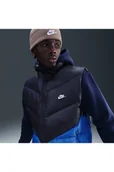 Kamizelki męskie - Męski bezrękawnik puchowy Statement Nike Windrunner - Niebieski - miniaturka - grafika 1