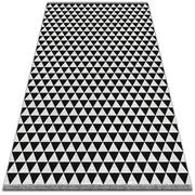 Dywany - Nowoczesny dywan na balkon wzór Wzór trójkąty 120x180 cm - miniaturka - grafika 1