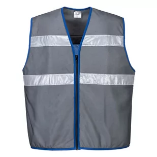 Kamizelka chłodząca PORTWEST [CV01] Szary 2XL-3XL - Odzież robocza - miniaturka - grafika 1