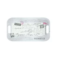 Tace i patery - Taca z uchwytami Nuova R2S Nostalgie pocztówka z Paryża kod: 404 WRIT - miniaturka - grafika 1