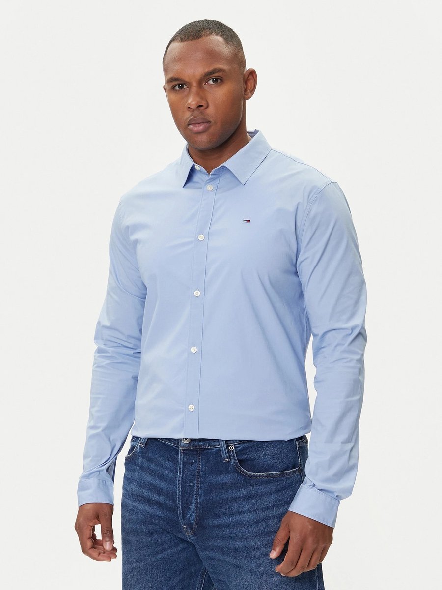 TOMMY HILFIGER KOSZULA MĘSKA ELEGANCKA LOGO L 17CA