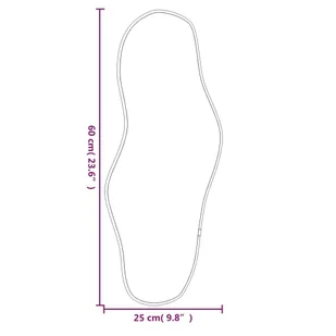 Lustro ścienne, złote, 60x25 cm Lumarko! - Lustra - miniaturka - grafika 5