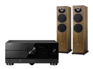 Zestawy stereo - Yamaha RX-A4A (czarny) + Majik 140 (orzech) - miniaturka - grafika 1