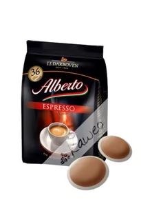 Alberto Espresso - kawa do Senseo 36szt. - Kawa w kapsułkach i saszetkach - miniaturka - grafika 1