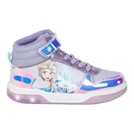 Buty dla dziewczynek - CERDÁ LIFE'S LITTLE MOMENTS Sportowa podeszwa PVC ze światłami Kraina lodu, Trampki dziewczęce, Liliowy, 28 EU - miniaturka - grafika 1