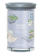 Świece - Yankee Candle Świeca zapachowa "A Calm & Quiet Place" - 567 g - miniaturka - grafika 1