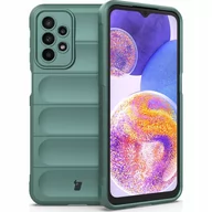 Etui i futerały do telefonów - Bizon Etui Case Tur do Galaxy A23 5G / 4G ciemnozielone - miniaturka - grafika 1