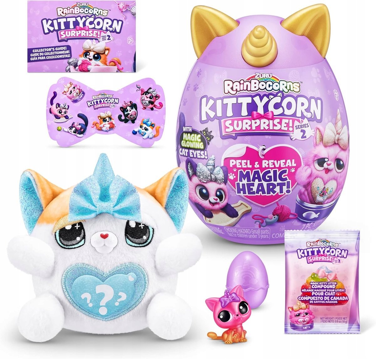 Rainbocorns Kittycorn Kot Jajko Niespodzianka Zestaw Dla Dzieci Prezent