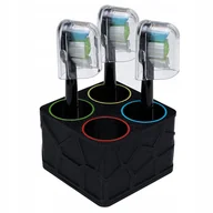 Końcówki do szczoteczek elektrycznych - Organizer Na Końcówki Do Szczoteczek Sonicare Oral B Uniwersalny Z Kolorami - miniaturka - grafika 1