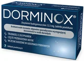 Układ nerwowy - Polpharma DORMINOX 12,5 mg, 7 tabl. powlekanych - lek bez recepty - miniaturka - grafika 1