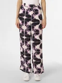 Spodnie damskie - Esprit Collection Spodnie Kobiety wiskoza niebieski|wielokolorowy wzorzysty, 36 - miniaturka - grafika 1