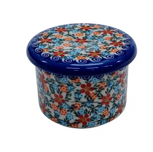 Ceramiczna maselnica wodna Ceramika Bolesławiec - Pozostałe akcesoria kuchenne - miniaturka - grafika 1