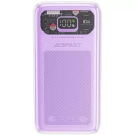 Powerbanki - ACEFAST Sparkling Series M1 10000 mAh Fioletowy  - miniaturka - grafika 1