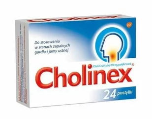 GlaxoSmithKline Cholinex 150mg 24 szt. - Przeziębienie i grypa - miniaturka - grafika 1