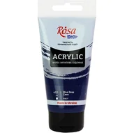 Przybory szkolne - Farba akrylowa Rosa Studio 75ml BLUE 412 - miniaturka - grafika 1