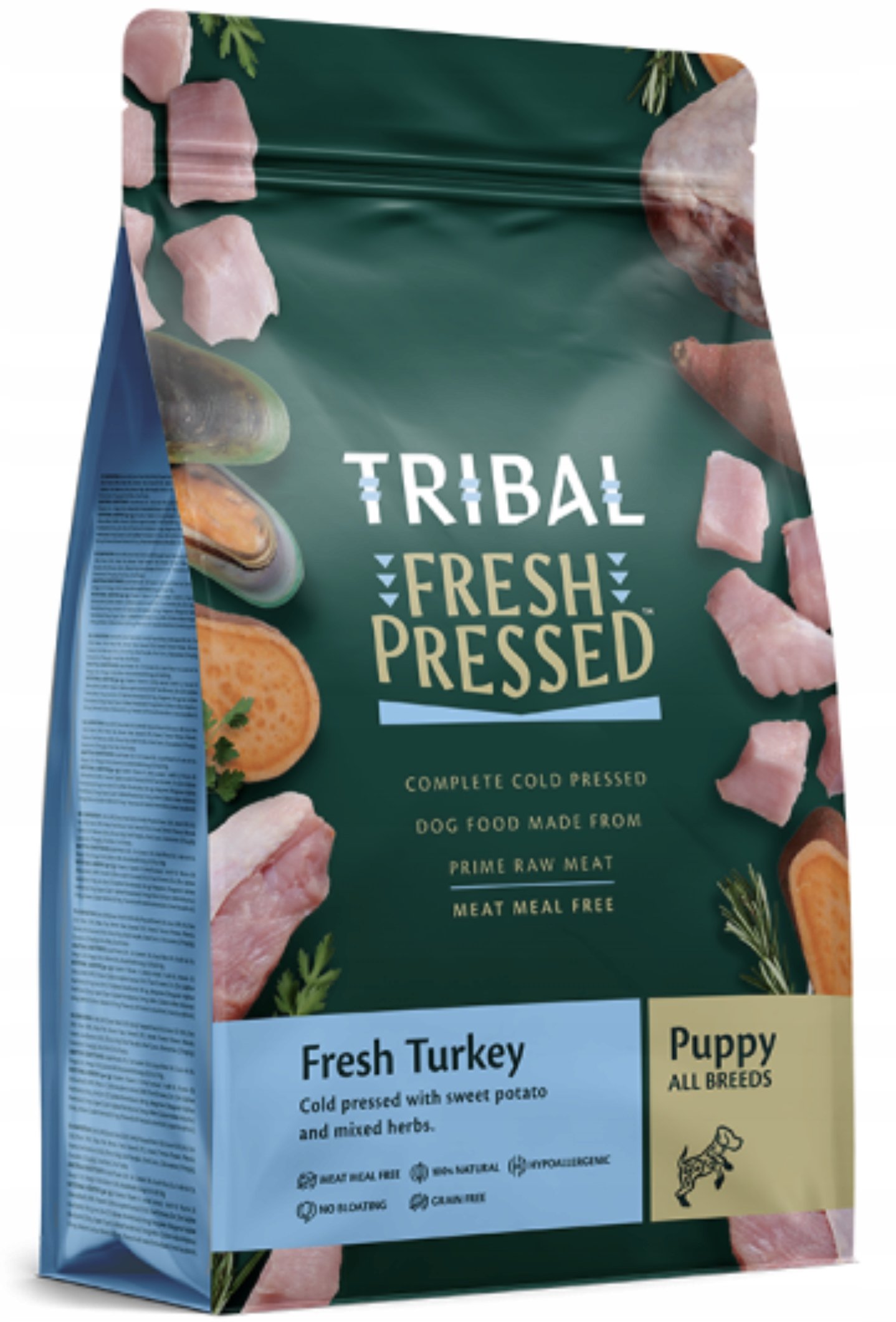 Tribal Puppy Fresh Pressed Turkey 2,5 kg