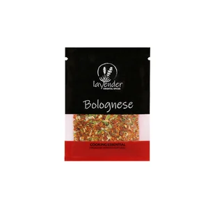 Bolognese - Przyprawa do sosu bolońskiego, spaghetti & makaronu 10g Lavender Spices - Przyprawy i zioła sypkie Bolognese - Przyprawa do sosu bolońskiego, spaghetti & makaronu 10g Lavender Spices - Przyprawy i zioła sypkie - miniaturka - grafika 1