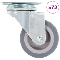 Wózki magazynowe - 72 kółka skrętne, 50 mm - miniaturka - grafika 1