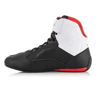 Buty motocyklowe - Alpinestars 2510319123-42 buty motocyklowe Alpinestars Faster-3 Rideknit Shoes Black White Red, czarne/białe/czerwone, 42 - miniaturka - grafika 1