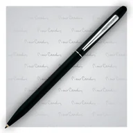 Długopisy - Długopis metalowy touch pen, Pierre Cardin Adeline, czarny - miniaturka - grafika 1