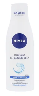 Nivea Aqua Effect Mleczko oczyszczające do twarzy 200ml - Mleczka do demakijażu - miniaturka - grafika 3