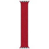Akcesoria do smartwatchy - Oryginalny Pasek Apple Braided Solo Loop 44mm Red Size 6 - miniaturka - grafika 1