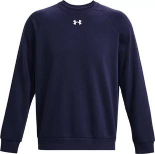 Bluza męska Under Armour Rival Fleece Crew granatowa 1379755 410-2XL - Bluzy męskie - miniaturka - grafika 1