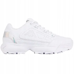 37 Buty damskie Kappa Rave Gc biało-srebrne 242681 - Buty sportowe damskie - miniaturka - grafika 1