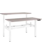 Biurka - Biurko Active II Blat Beż Unique - miniaturka - grafika 1