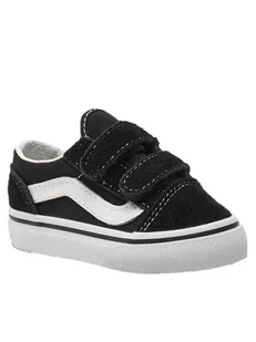Buty dziecięce Vans TD Old Skool V Black VN000D3YBLK1M 22 - Buty dla dziewczynek - miniaturka - grafika 1