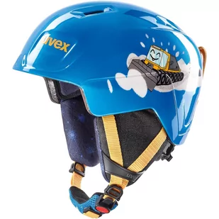 Uvex Manic Kask Dzieci, blue caterpillar 46-50cm 2019 Kaski narciarskie S5662264101 - Kaski narciarskie - miniaturka - grafika 1