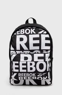 Reebok Plecak H36584 kolor czarny duży wzorzysty - Plecaki - miniaturka - grafika 1