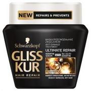 Maski do włosów - Schwarzkopf Maska przeciwdziałająca zniszczeniom włosów - Gliss Kur Ultimate Repair Mask Maska przeciwdziałająca zniszczeniom włosów - Gliss Kur Ultimate Repair Mask - miniaturka - grafika 1