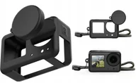 Akcesoria do kamer sportowych - Pokrowiec Futerał Case Etui + Pasek + Dekielek Do Dji Osmo Action 5 Pro / 4 / 3 / S6-ptc-011-tdj - miniaturka - grafika 1