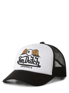 Von Dutch Męska czapka z daszkiem Mężczyźni czarny|biały jednolity, ONE SIZE - Czapki i chusty sportowe męskie - miniaturka - grafika 1