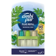 Odświeżacze powietrza - Ambi Pur 3Volution wkład do elektrycznego odświeżacza powietrza Morning Dew, 20 ml - miniaturka - grafika 1