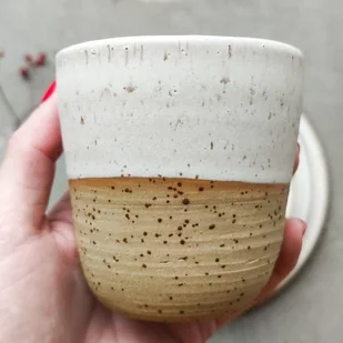POTPOTSTUDIO Ceramiczny kubek POTPOTSTUDIO Owsianka 200 ml 9367-uniw - Kubki - miniaturka - grafika 1