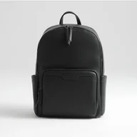 Torby i organizery dla mam - Plecak dla mamy JOISSY MOON black z okuciami w kolorze gun metal - miniaturka - grafika 1