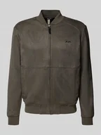 Kurtki męskie - Bomberka z zamkiem błyskawicznym - miniaturka - grafika 1