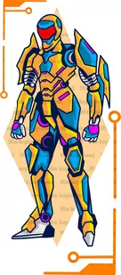 Naprasowanka Robot mecha  golem 1 - Pasmanteria - miniaturka - grafika 1