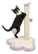 Drapaki dla kotów - Trixie Drapak stojący ze słupkiem Junior, liliowy - miniaturka - grafika 1