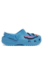 Buty dla dziewczynek - Crocs Klapki Stitch Classic Clog K 209464 Niebieski - miniaturka - grafika 1