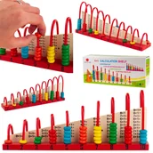 Mały naukowiec - KORALIKI DREWNIANE LICZYDŁO SORTER MONTESSORI - miniaturka - grafika 1