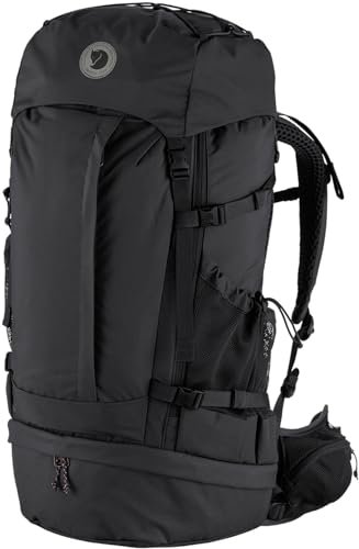 FJALLRAVEN 27226-550 Abisko Trek 48 S/M Plecak sportowy Unisex Czarny Jeden Rozmiar, czarne, Taglia unica, Sportowy